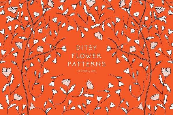 Download Ditsy Flower Patterns