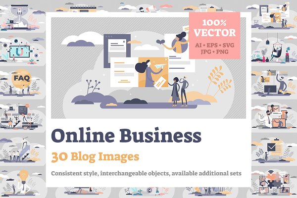 Download 30 Online Business Blog Images