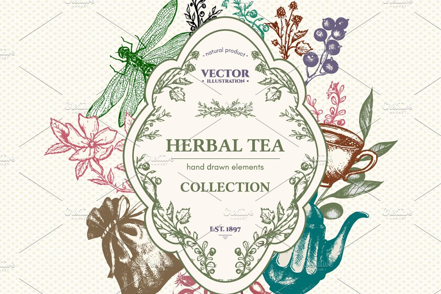 Download Herbal tea collection