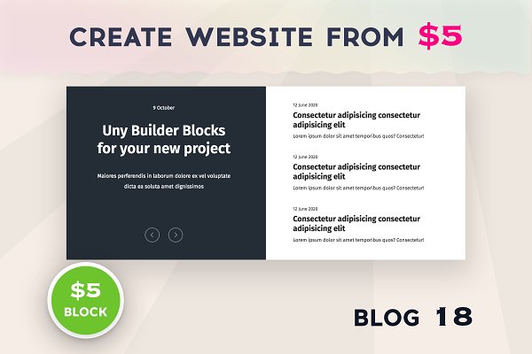 Download Uny Builder Blocks - Blog 18