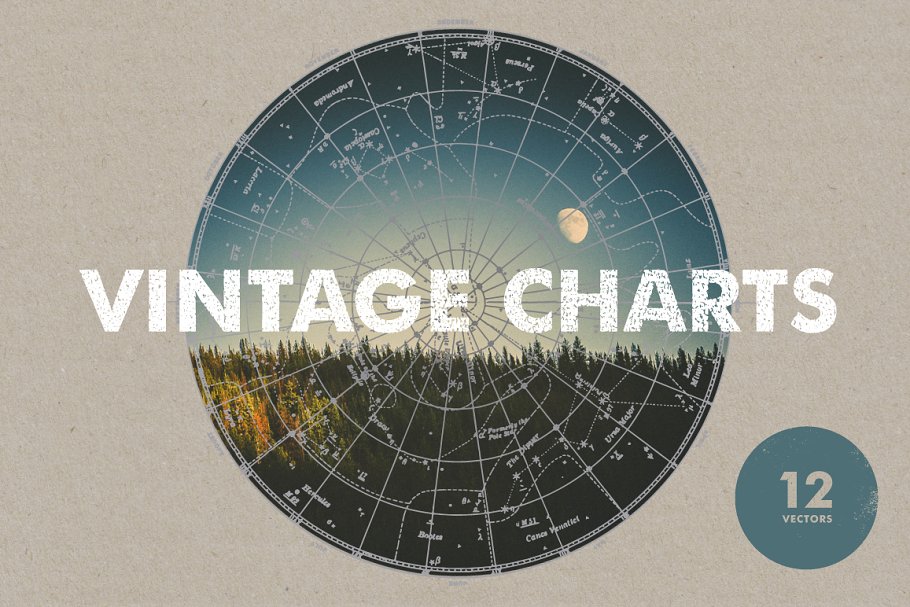 Download Vintage Charts - 12 Vectors & PNGs