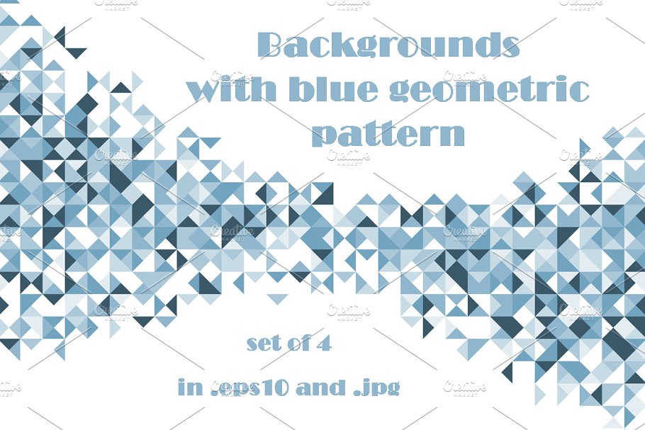 Download Backgrounds with geometric pattern