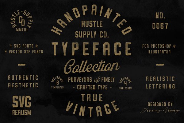 Download Vintage SVG Bundle & Logo Templates