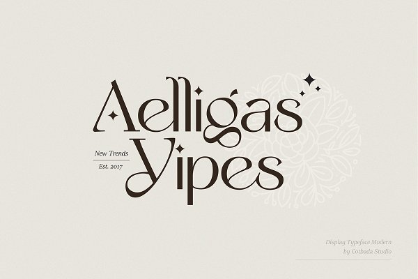Download Yipes Display Typeface
