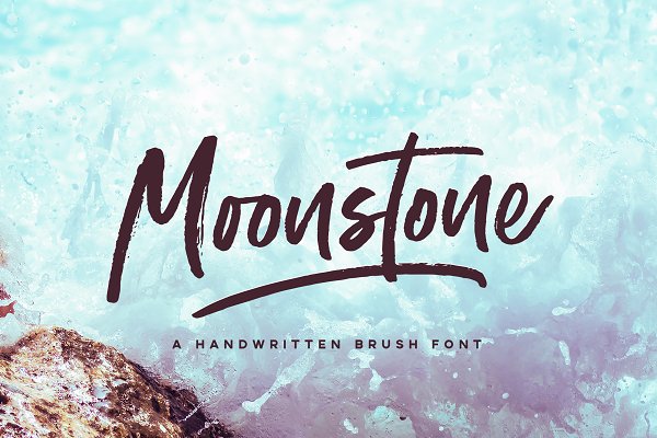 Download Moonstone Brush Font