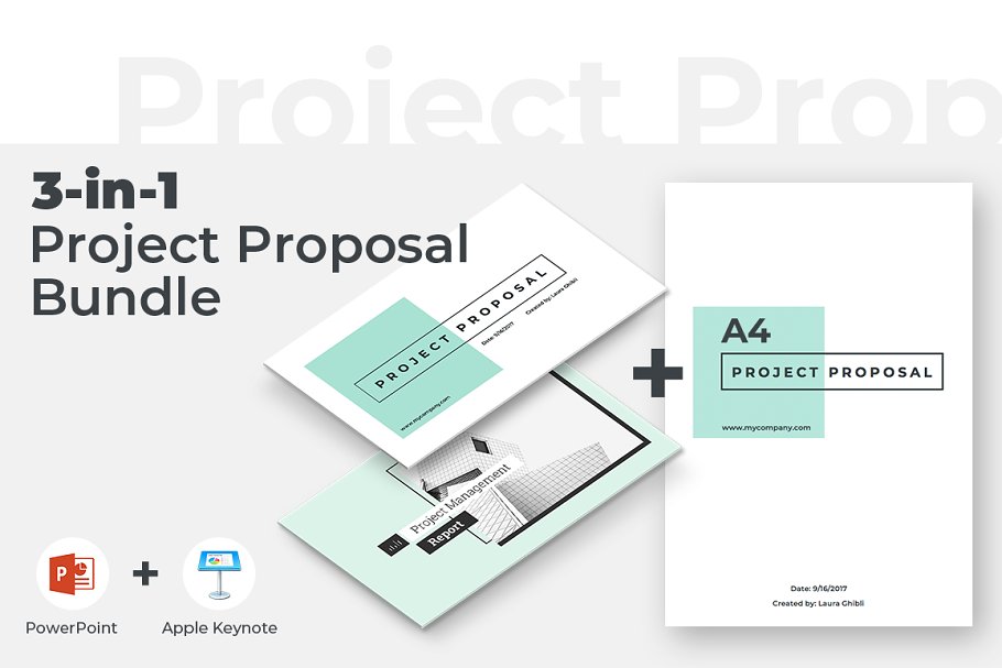 Download 3 in 1 Project Proposal Bundle