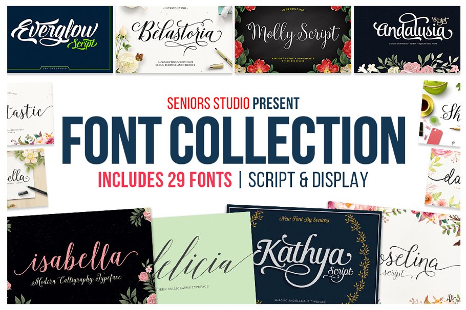 Download Font Collection | 29 Fonts