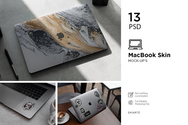 Download MacBook Skin Mock-Up