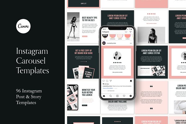 Download Canva Instagram Carousel Templates