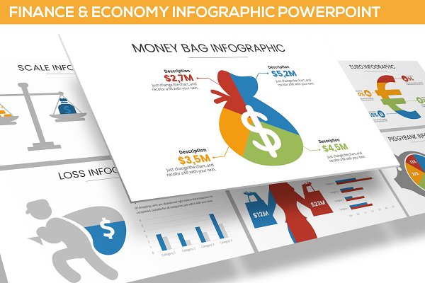Download Finance & Economy Infographic PPT
