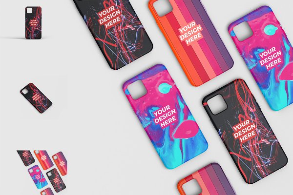 Download Phone Case Mockup Photoshop Template