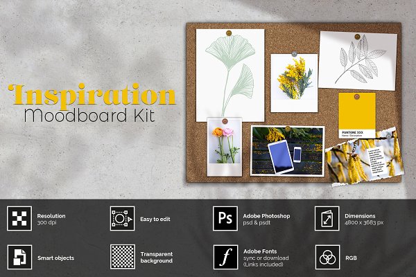 Download Inspiration - Moodboard kit