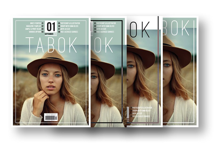 Download Tabok - Magazine Cover Template