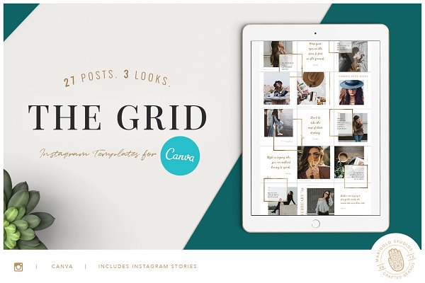 Download THE GRID | Canva & PPT