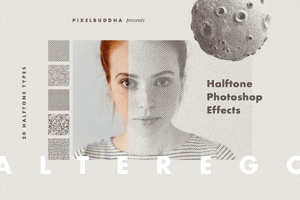 Download Alter Ego Halftone Photoshop Effect