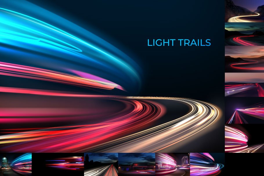 Download Light Trails Set