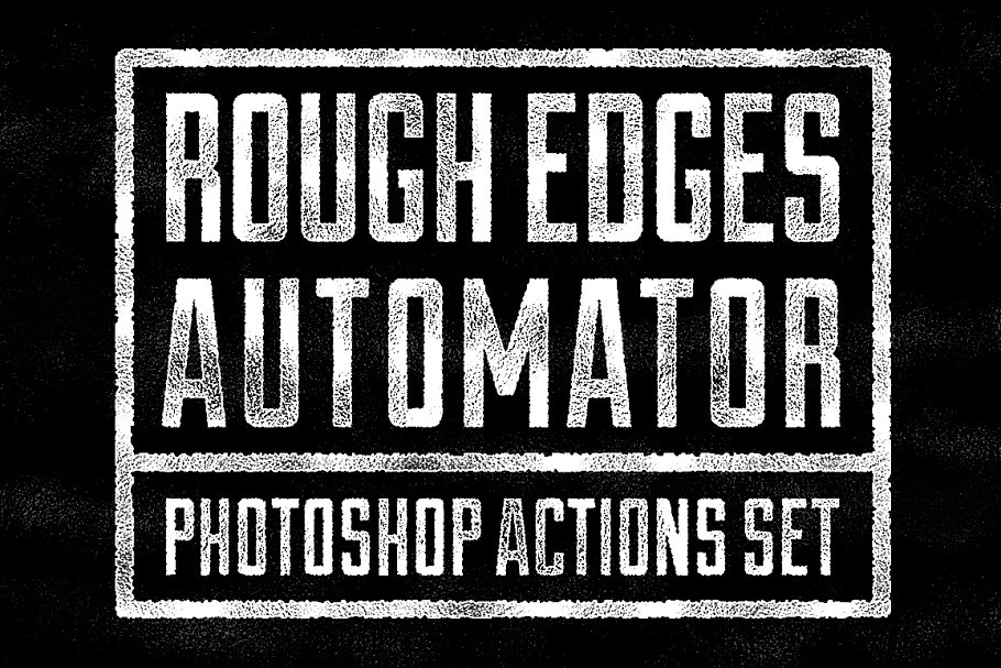 Download Rough Edges Automator - PS Actions