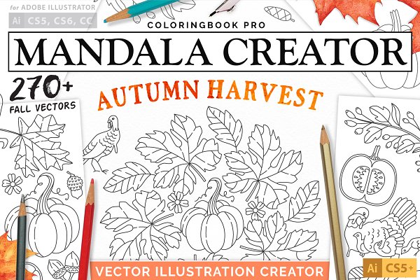 Download Autumn Harvest Mandala Creator
