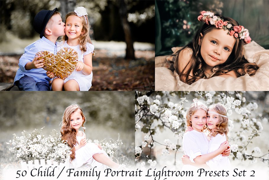 Download 50 Child / Family Lightroom Presets
