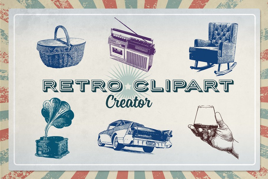 Download Retro Clipart Creator