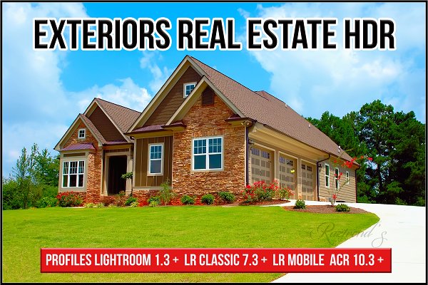 Download Exteriors Real Estate HDR profiles