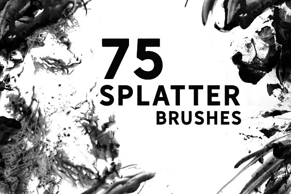Download Splatter Photoshop Brushes