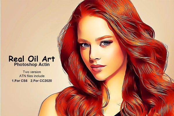 Download Real Oil Art Photoshop Action