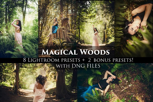 Download Magical Woods 10 Lightroom presets