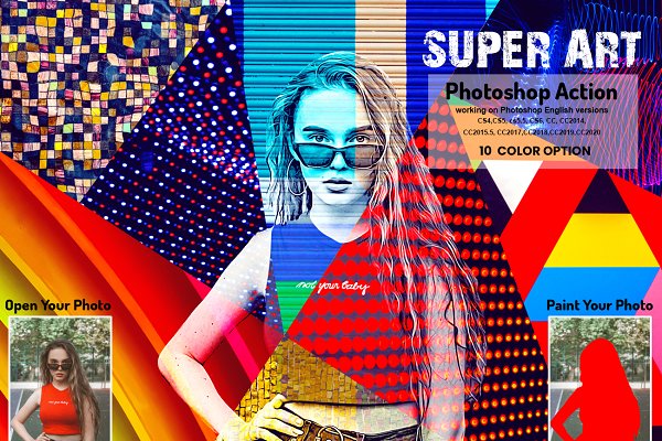 Download Super Art Photoshop Action