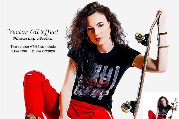 Download Vector Oil Effect PS Action