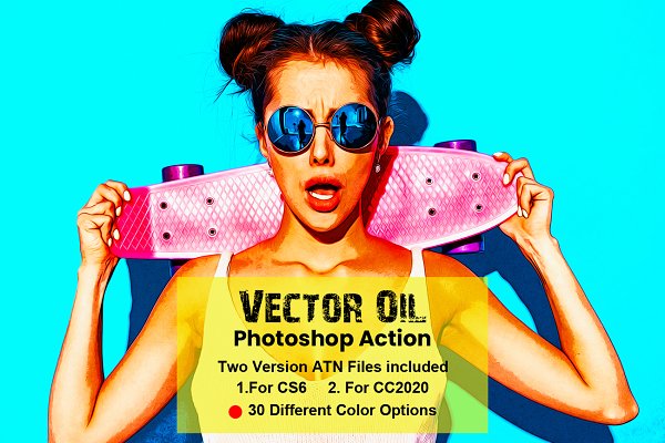 Download Vector Oil Photoshop Action