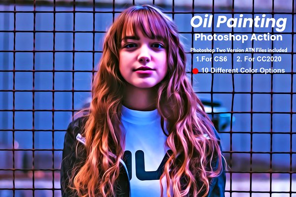 Download Oil Painting Photoshop Action V-2