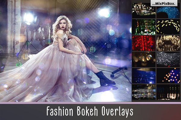 Download Fashion Bokeh Photo Overlays