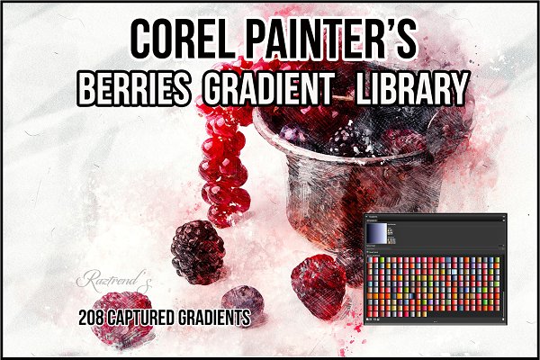 Download Corel Painter Berries Gradients
