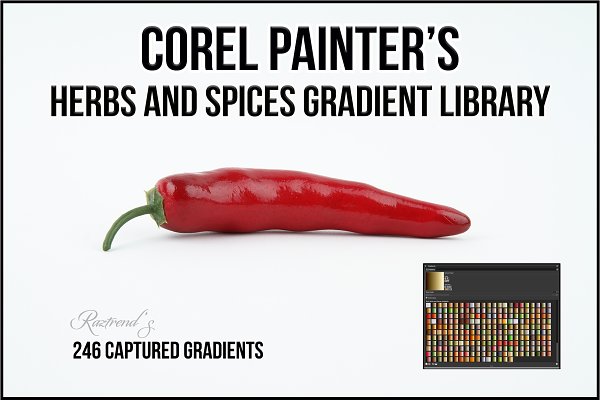 Download Corel Painter Herbs Spices Gradients