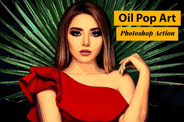 Download Oil Pop Art Photoshop Action