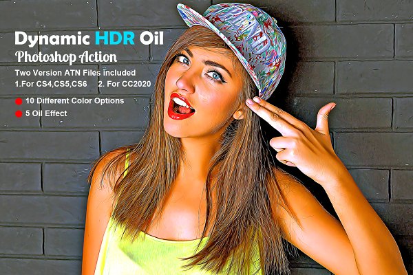 Download Dynamic HDR Oil Photoshop Action