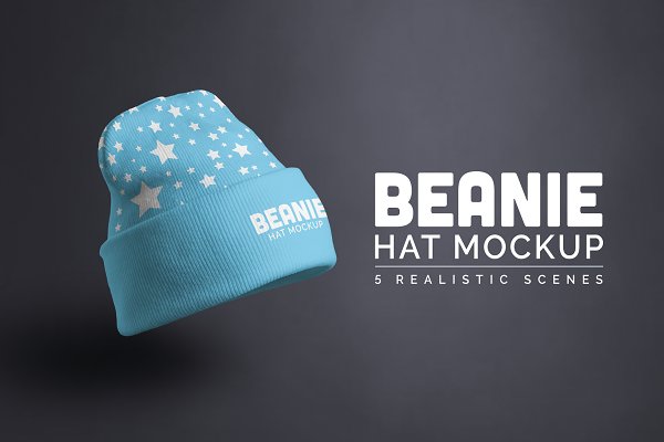 Download Beanie Hat Mock-up