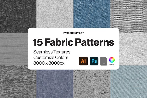 Download 15 Fabric Texture Seamless Pattern