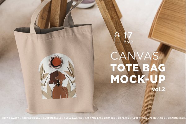 Download Tote Bag Mock-Up Lifestyle Vol.2