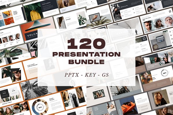 Download 120 Presentation Template Bundle
