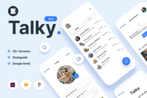 Download Talky | Chat & Video Messenger App