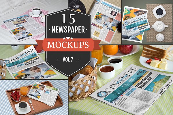 Download Newspaper Advertising Mockups Vol. 7