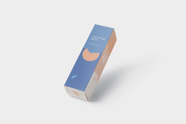 Download Package Box Mock-Up - Long Rectangle