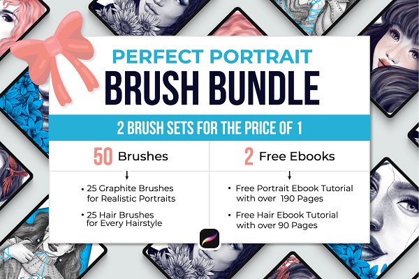 Download Perfect Portrait Procreate Brushes