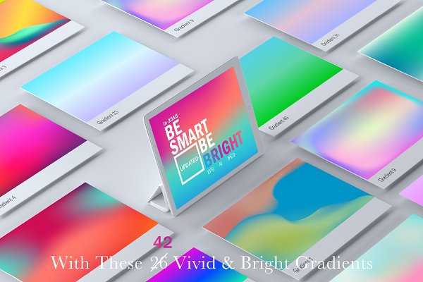 Download Vivid & Bright Gradients - Updated