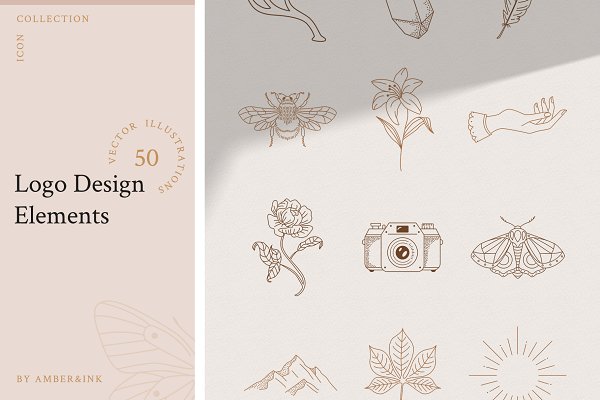Download Logo Elements Collection | 50 pieces