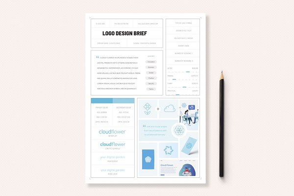 Download One Page Logo Design Brief