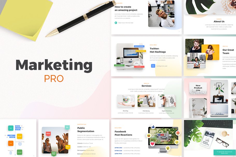 Download Marketing PRO | Powerpoint Template