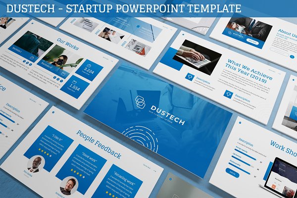 Download Dustech - Startup Powerpoint
